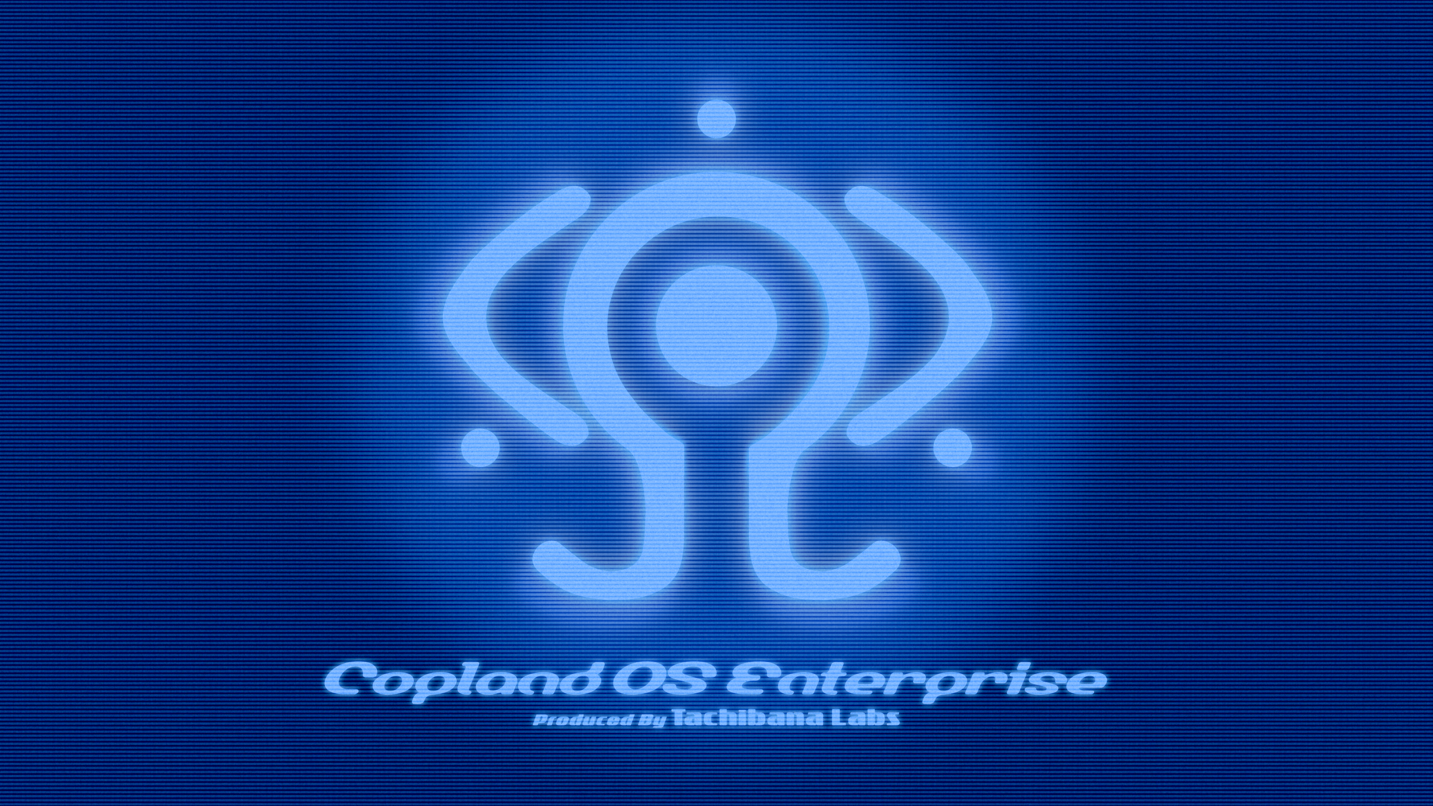 Copland OS Wallpaper (Blue)