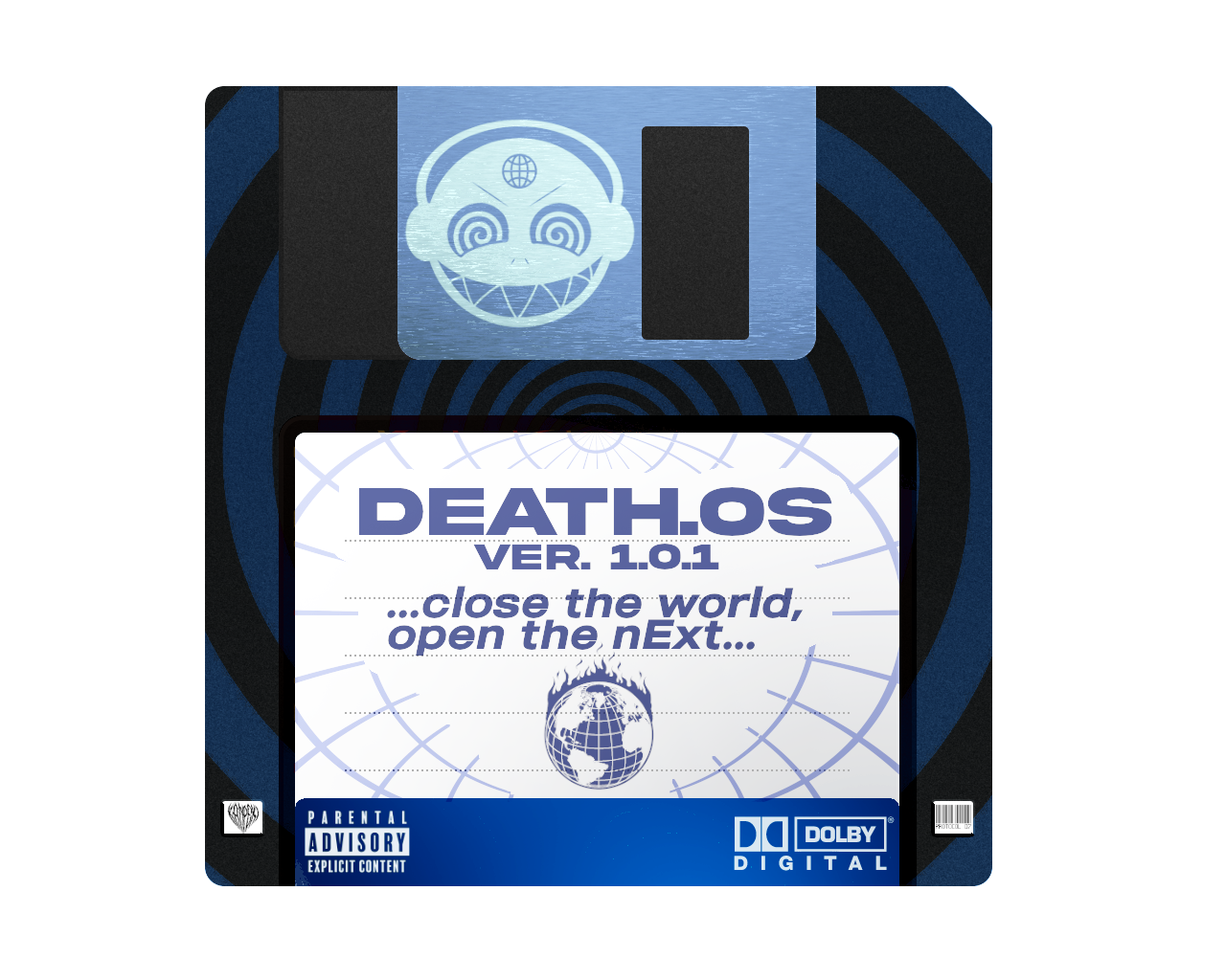 Unused Death.OS EP design concept