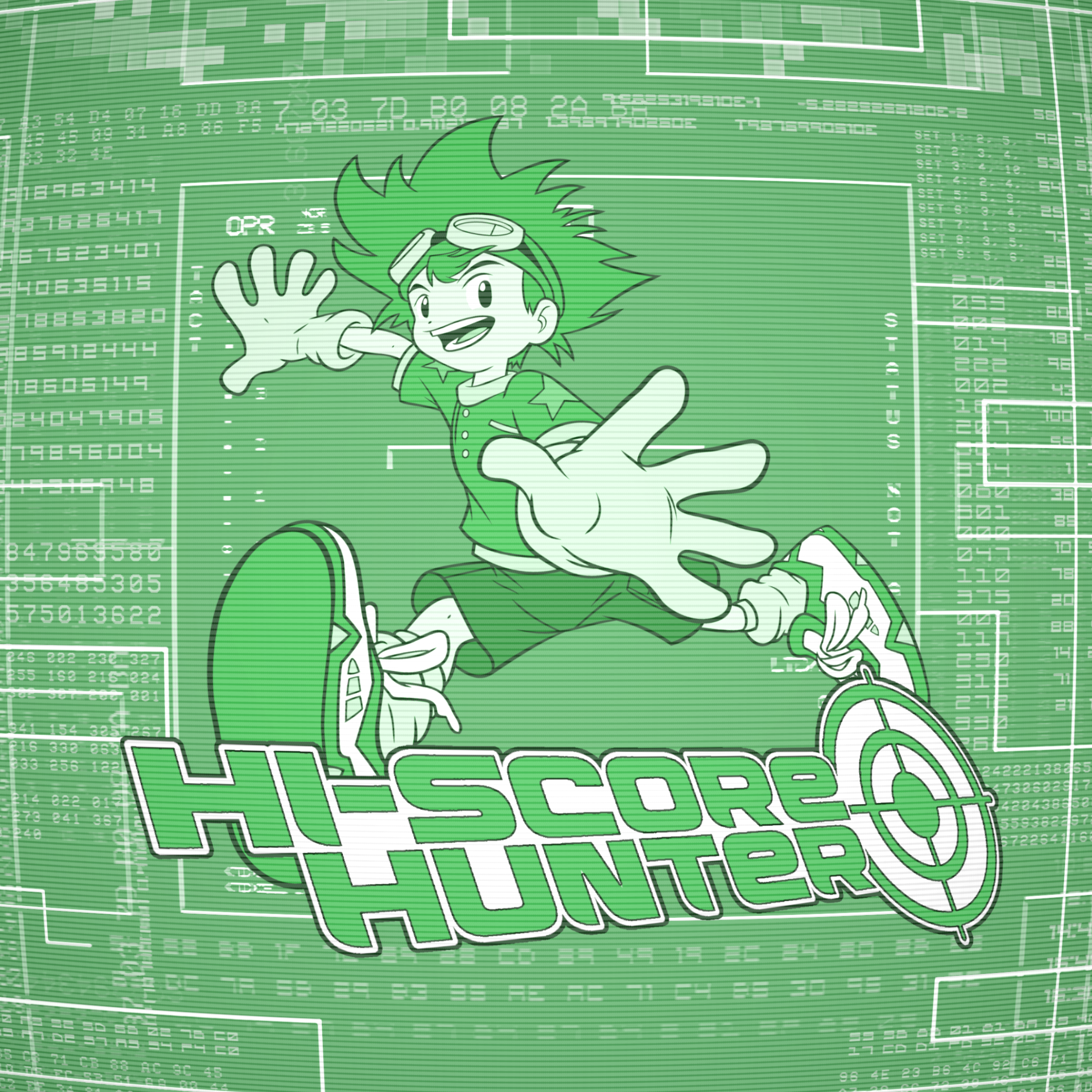 Unused Alt. art for Hi-Score Hunter!