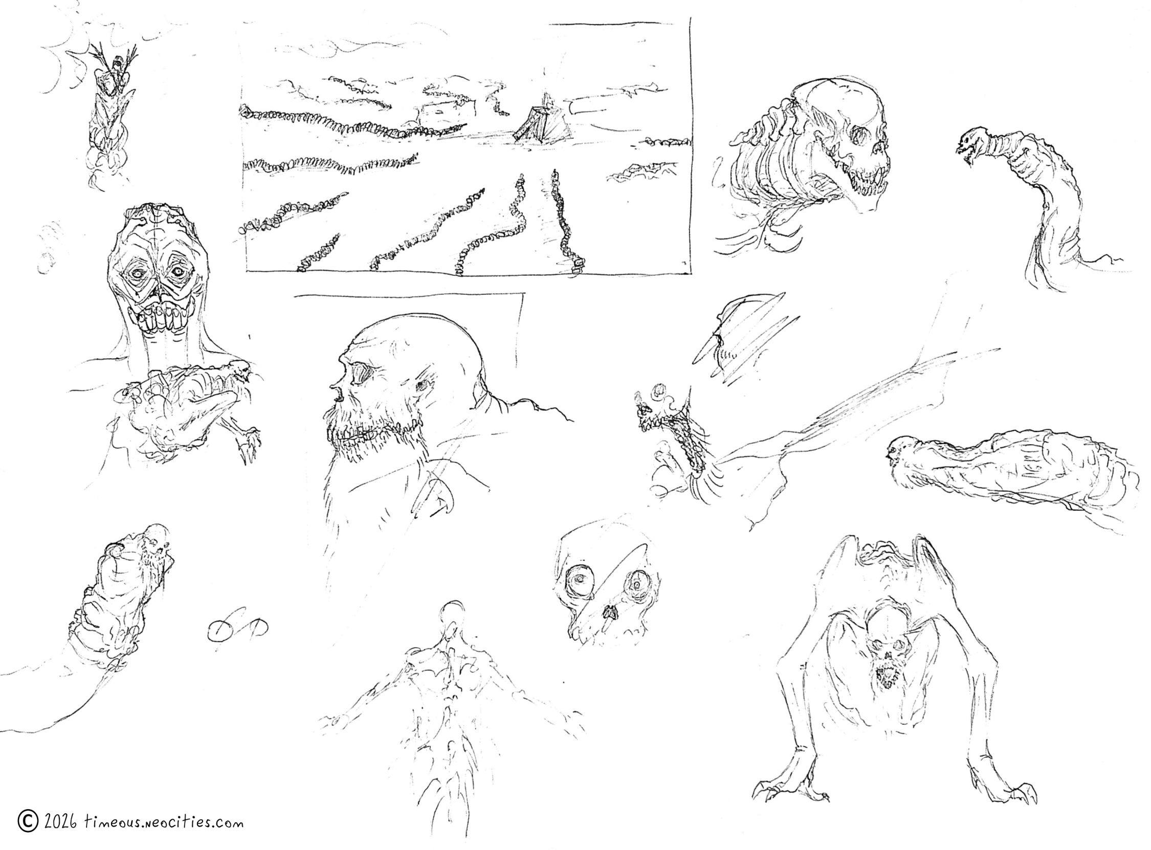 'Ark of Man BS 5'<br>Still experimenting with different designs. Pen.
