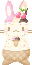 Cone the napolitan bunny!!