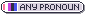 Any Pronoun Genderfluid Badge