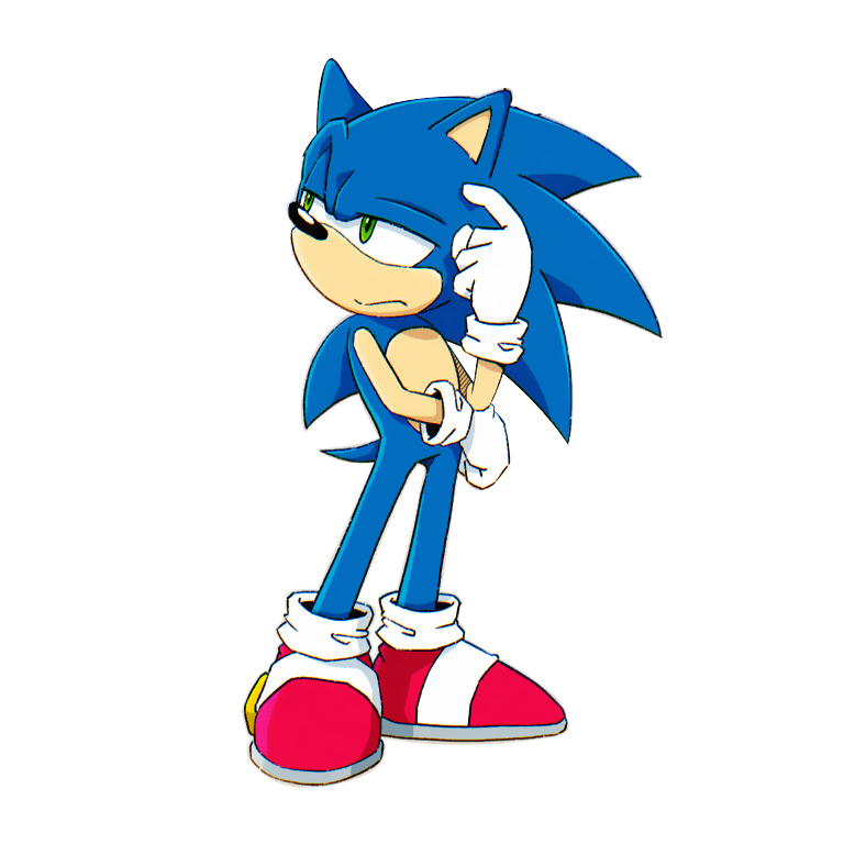 Confused Sonic
