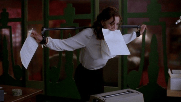 Secretary Movie Scene