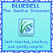 bluebell flower quiz-badge