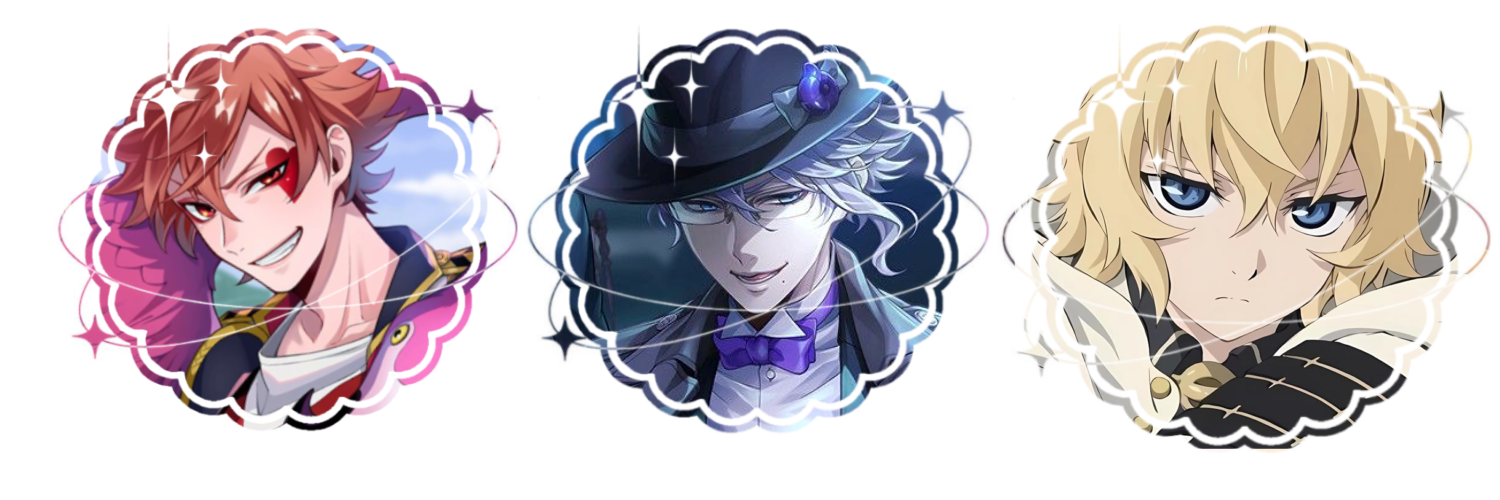 ace trappola, azul ashengrotto, mikaela hyakuya