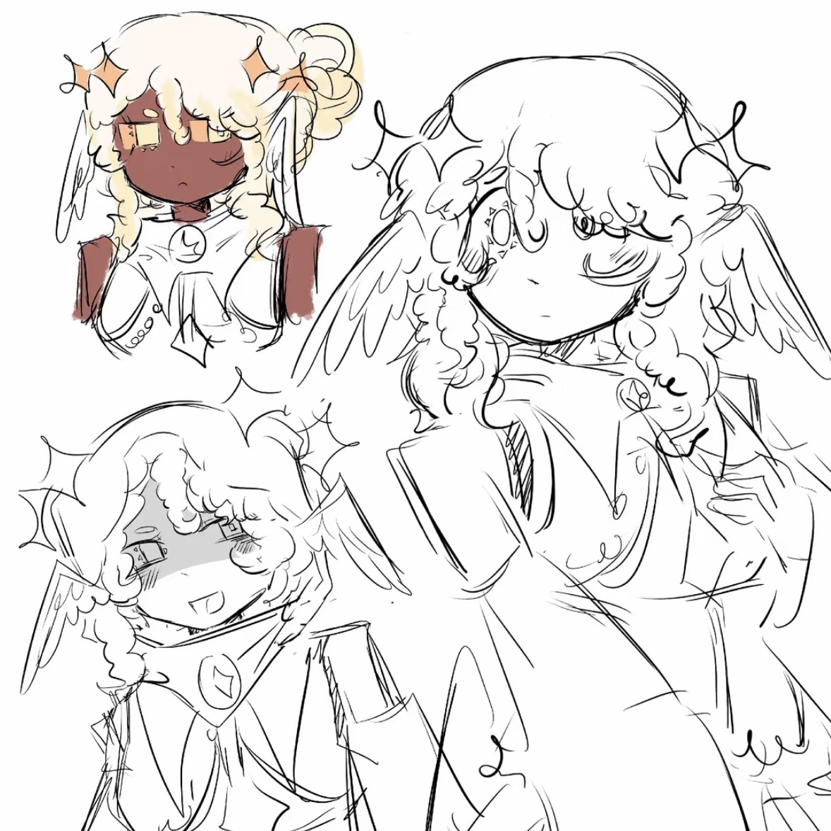 AA AA HES SI BEISTIFUL art by aikee_e on tt !!!!!