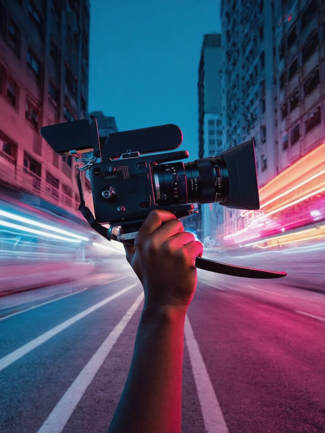 Cinematic Neon Street Filmmaking