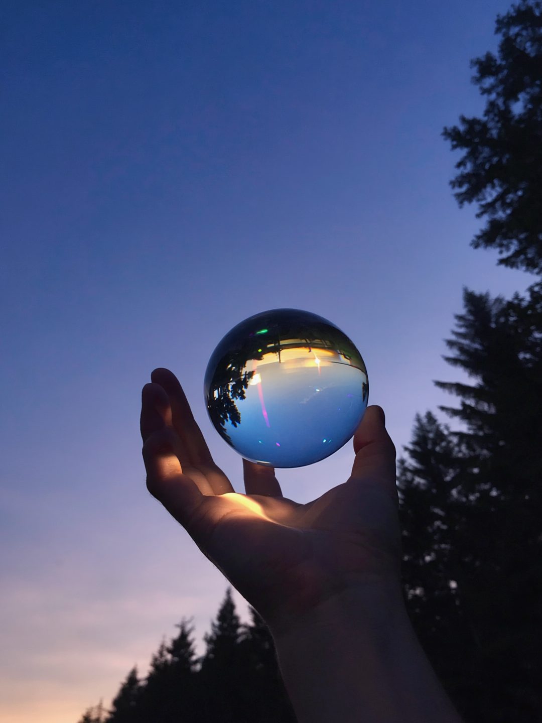 Holding the Twilight Sky