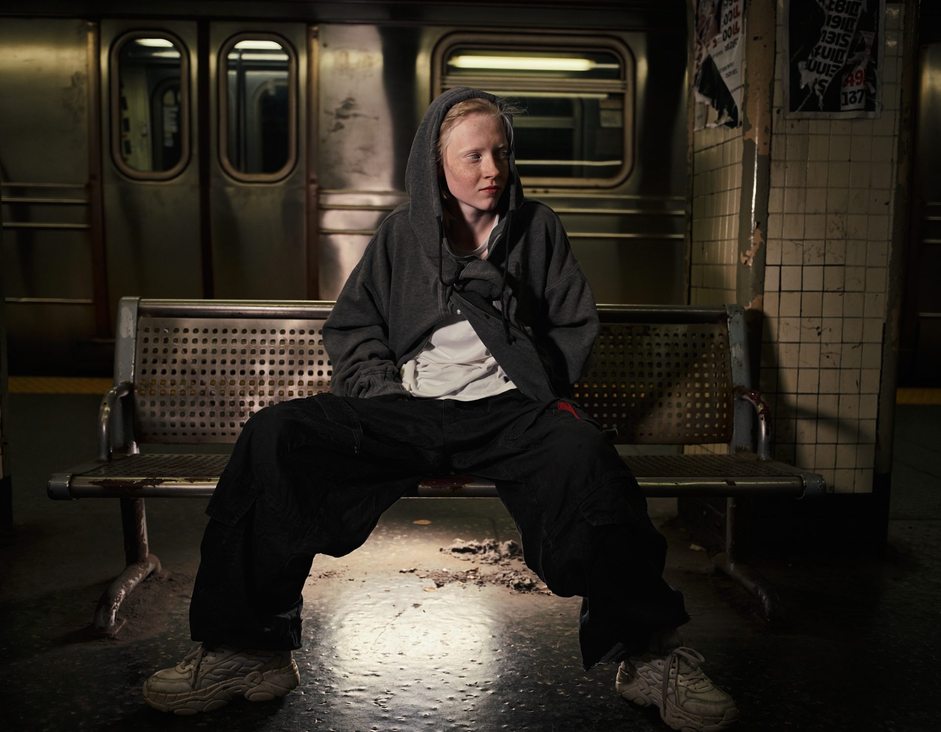 Subway Station Streetwear Youth Portrait
