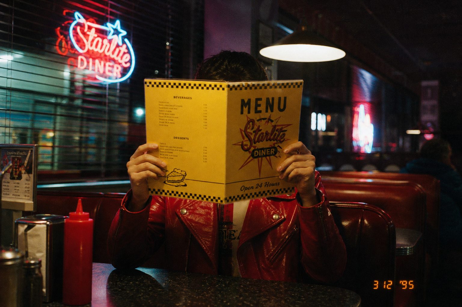 Neon Nights At The Diner