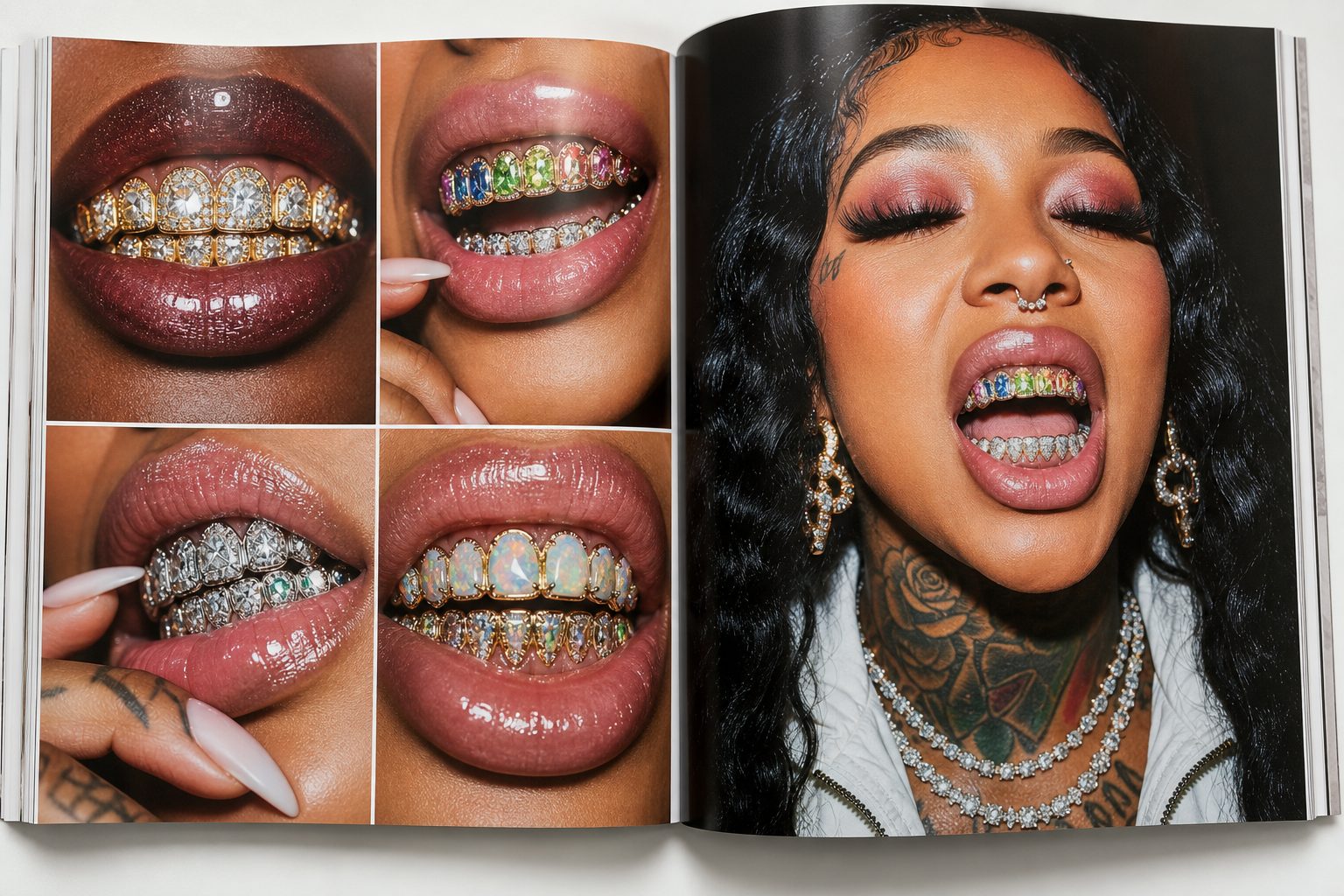 High Fashion Magazine Jewelry Spread