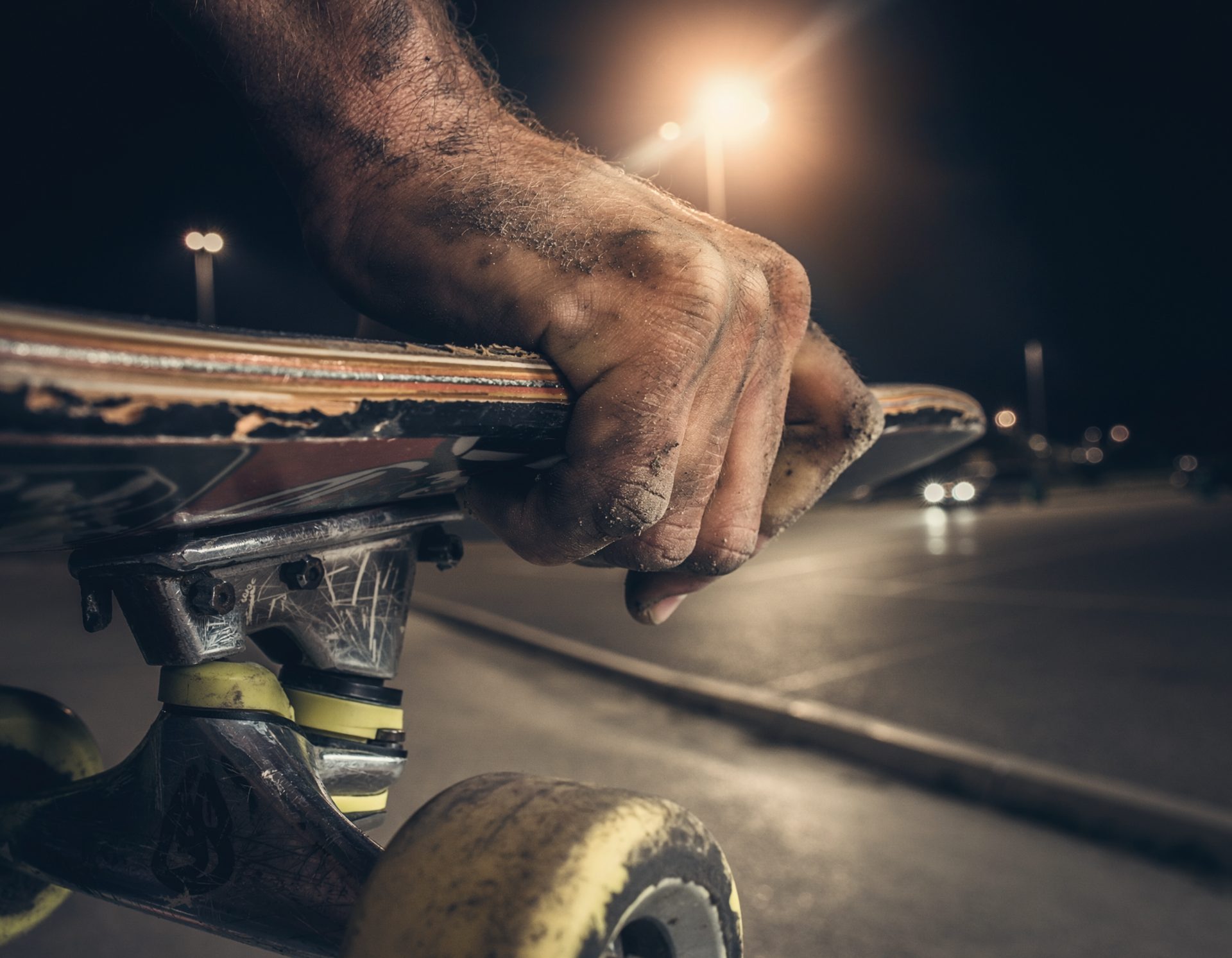 Grit and Grip Under Streetlights