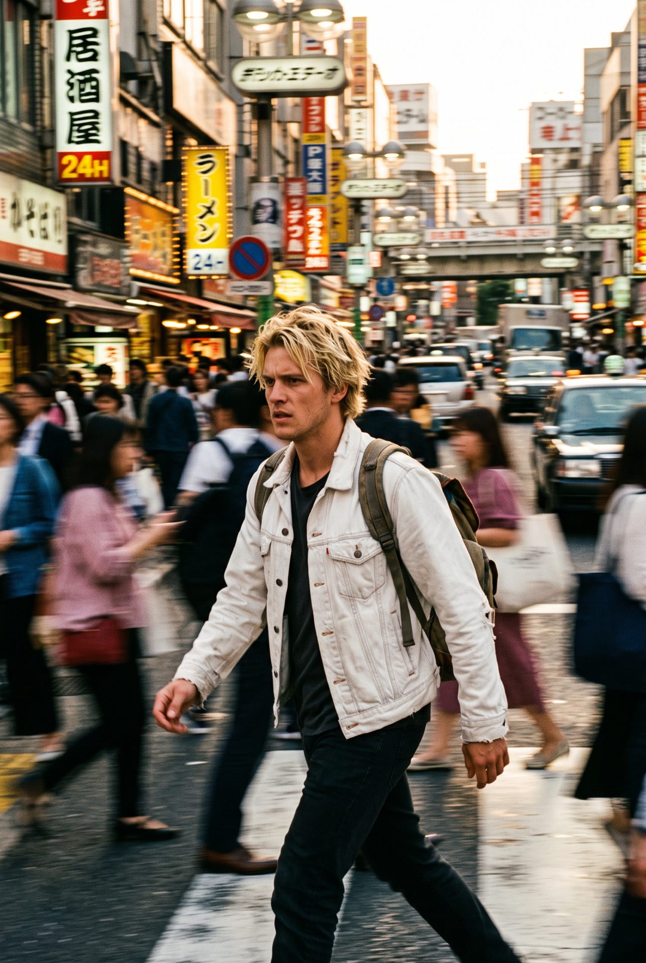 Lost in the Tokyo Crowd