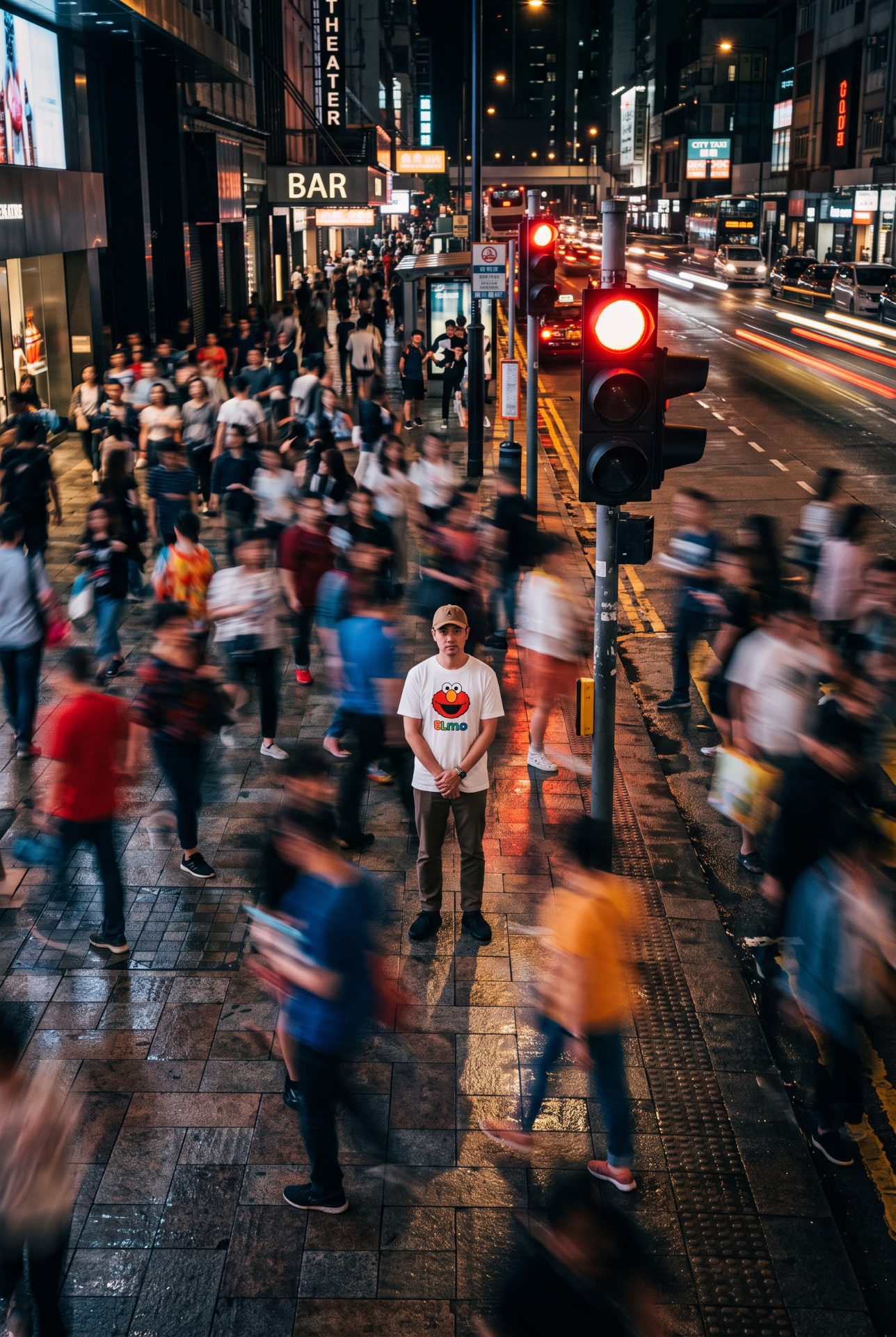 Stillness in the Urban Rush