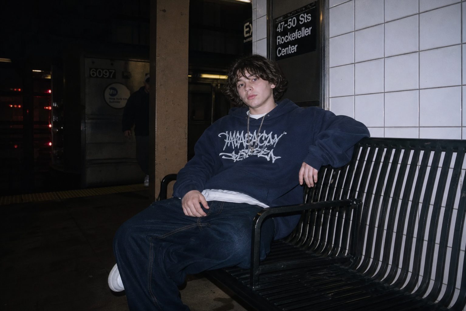 Subway Flash Fashion Portrait