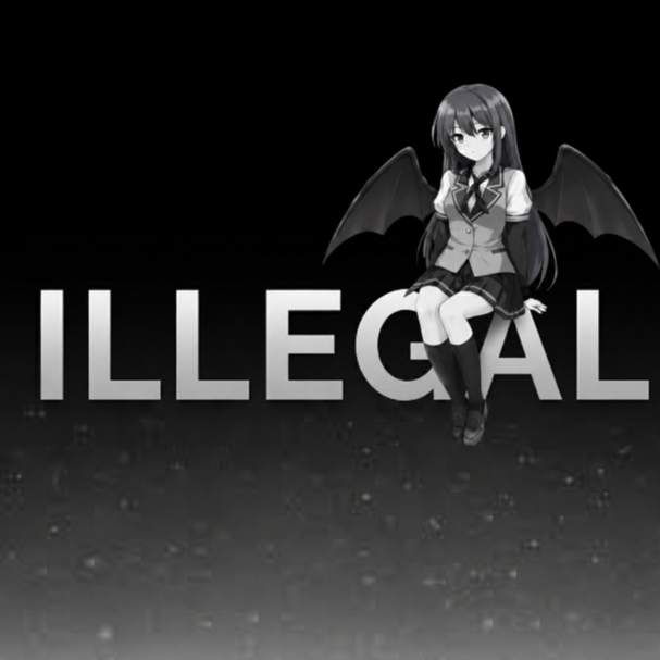 illegal logo