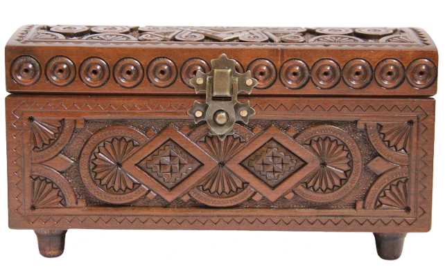 wooden trinket box
