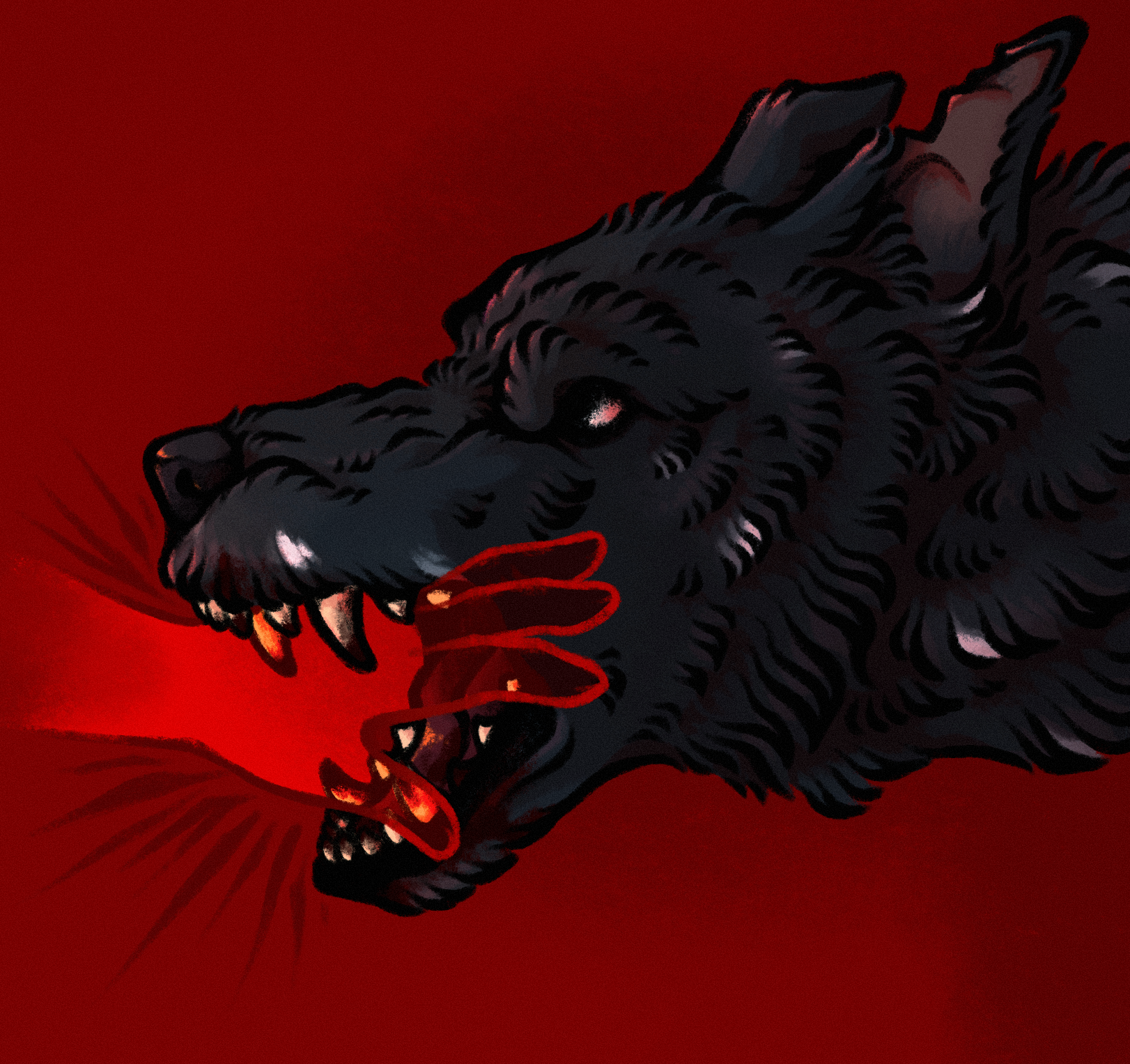 fanart of Isle of Dogs