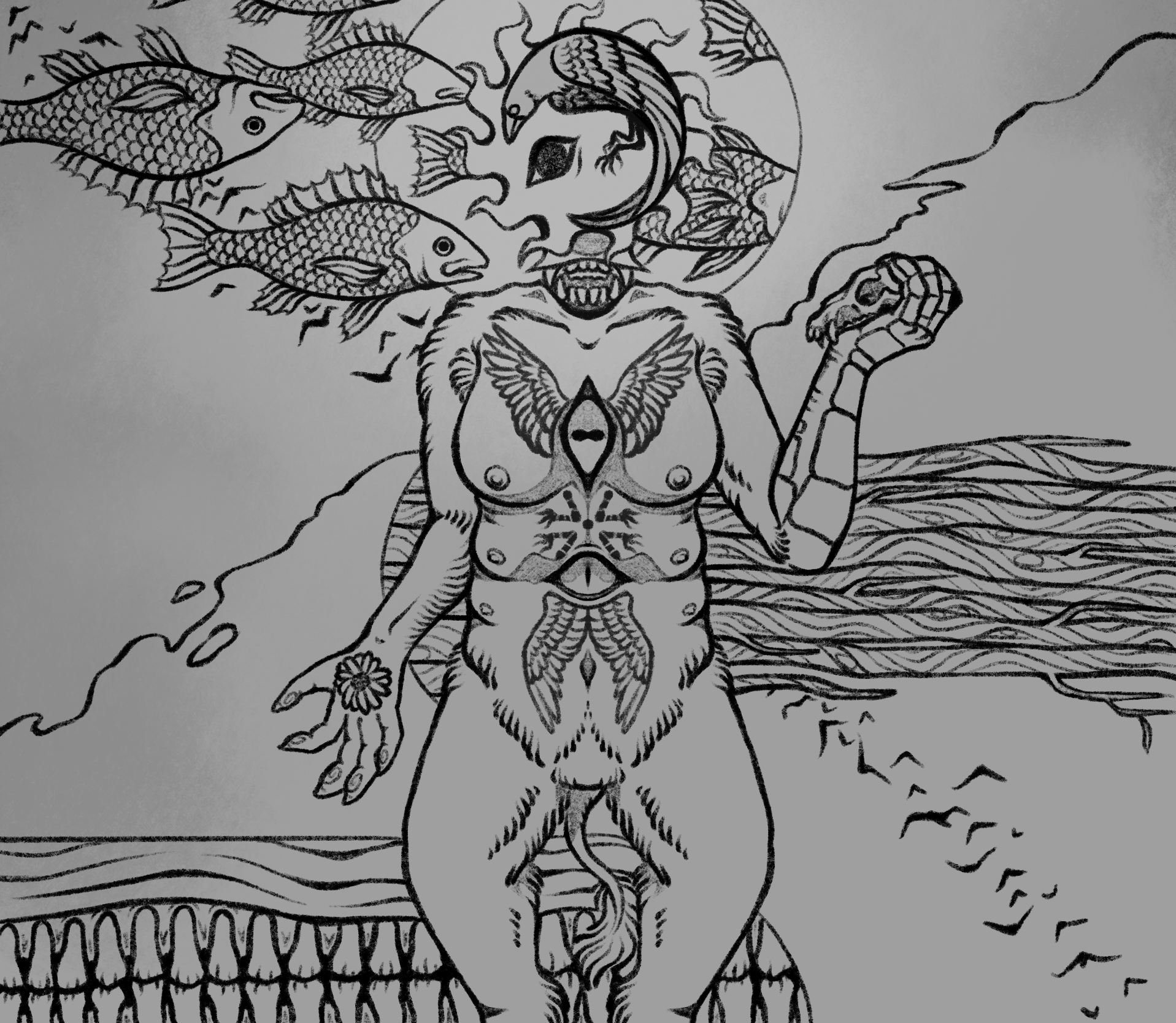 Misc critter lineart
