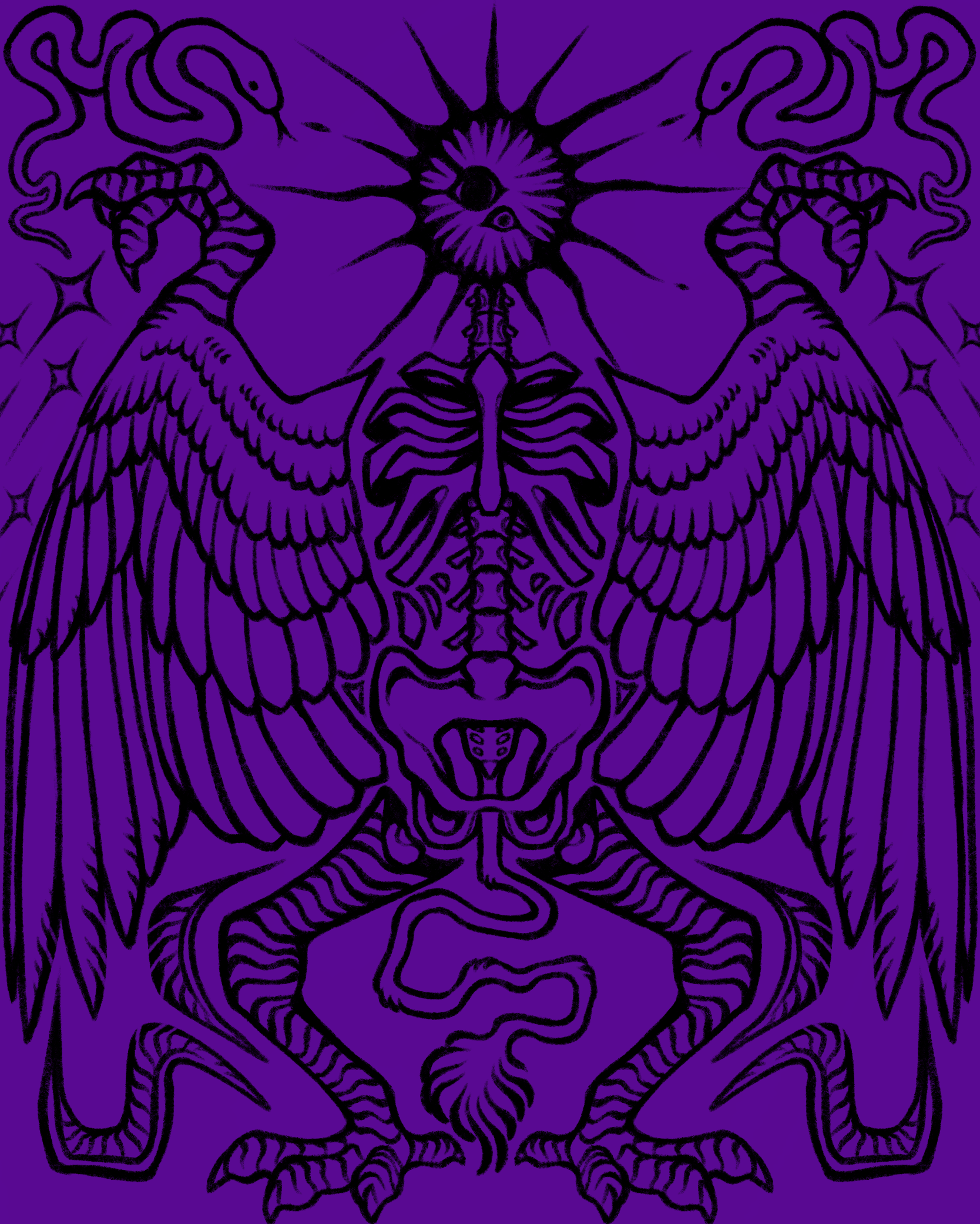 misc critter lineart