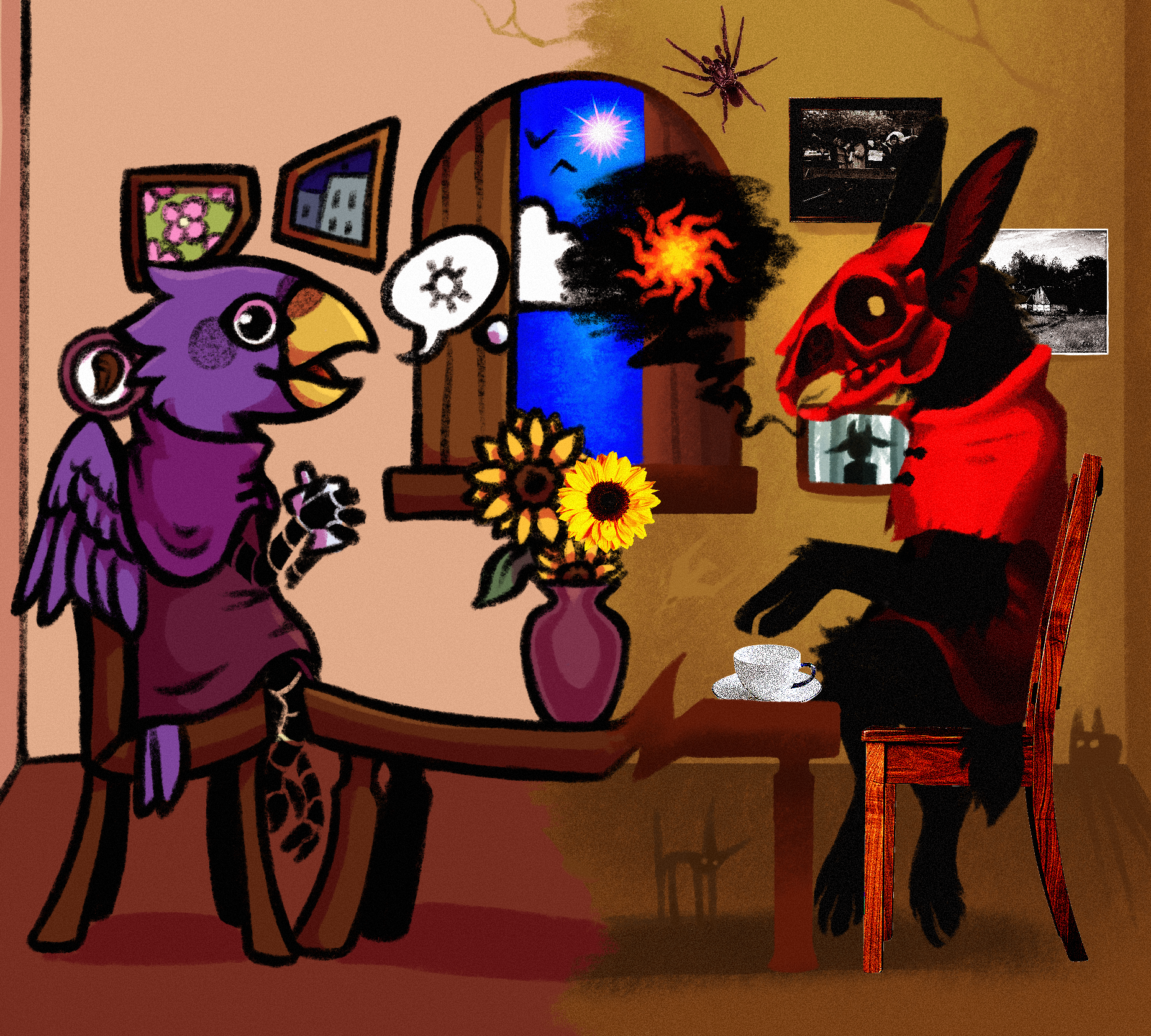 a tea party
