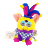 jester furby; credit to mang0smoothie on Tumblr