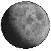 moon spinning