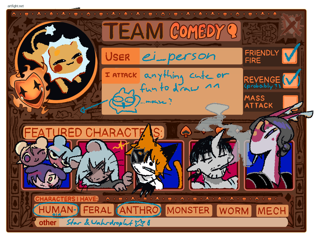 art fight profile