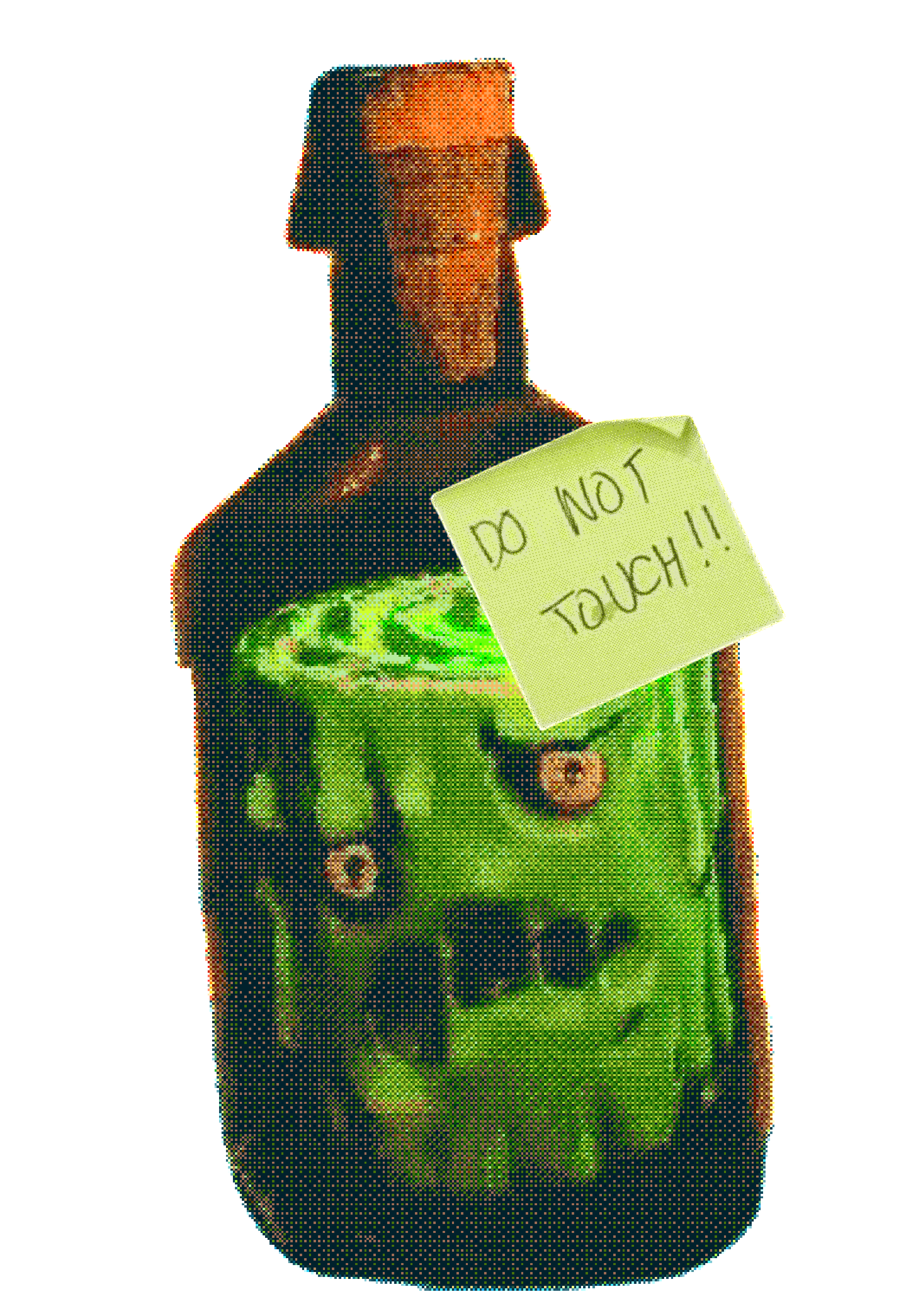 Slime in a bottle