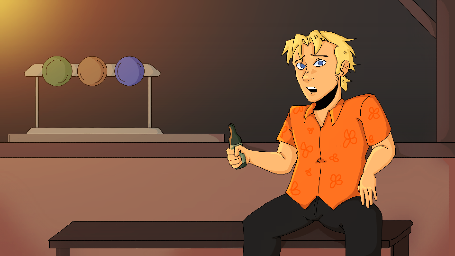 Kieran At The Bar