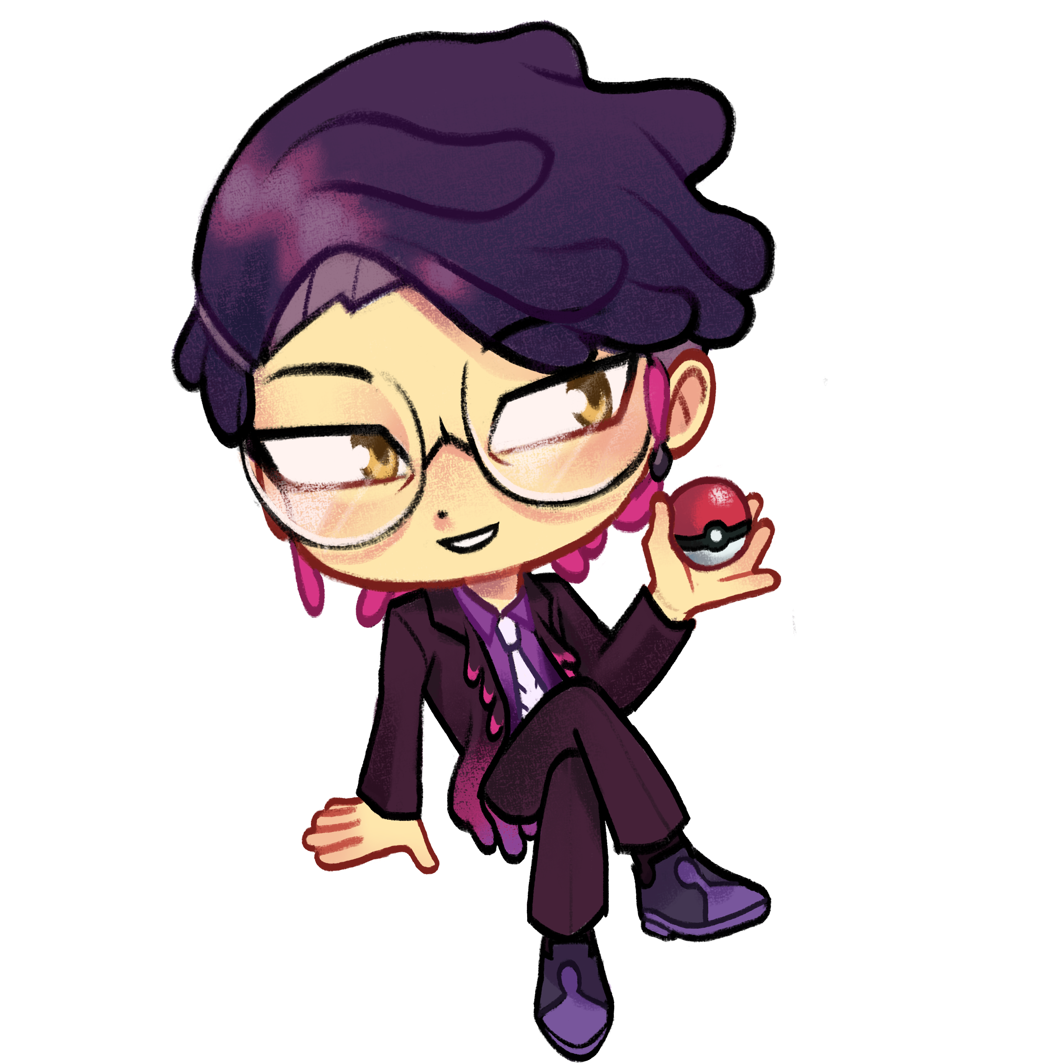 Corbeau Chibi for Standee by herodzn