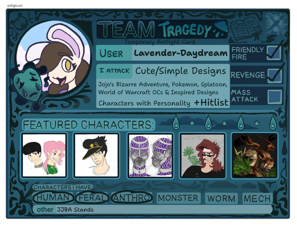 Artfight Card