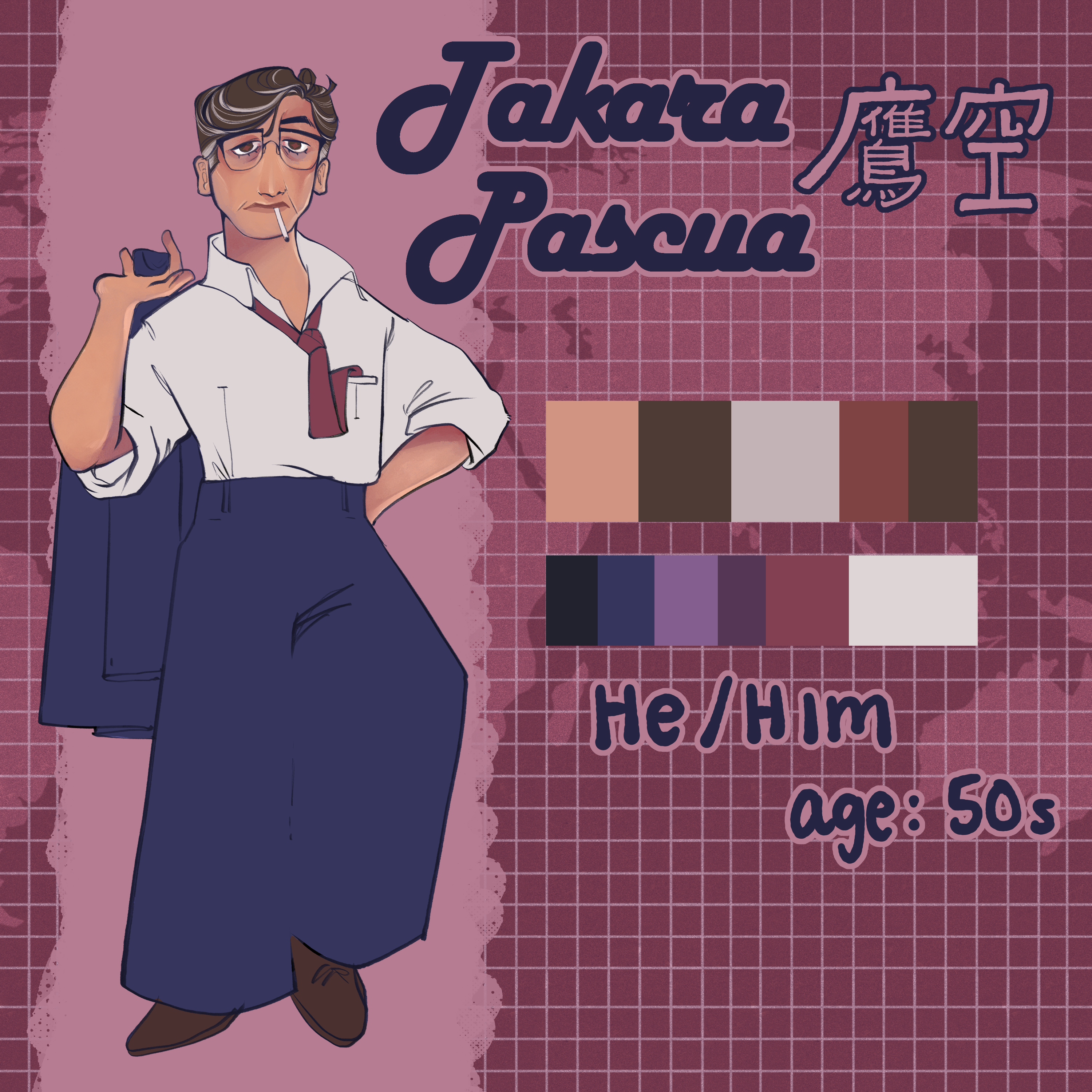 My OC takara's reference sheet