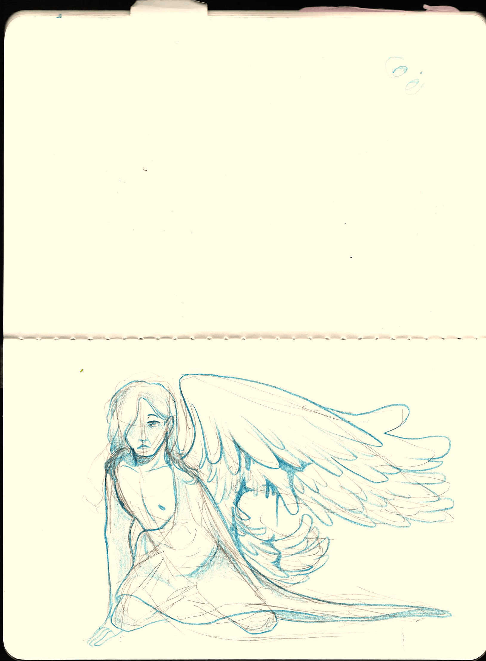 page six of lilli sketchbook