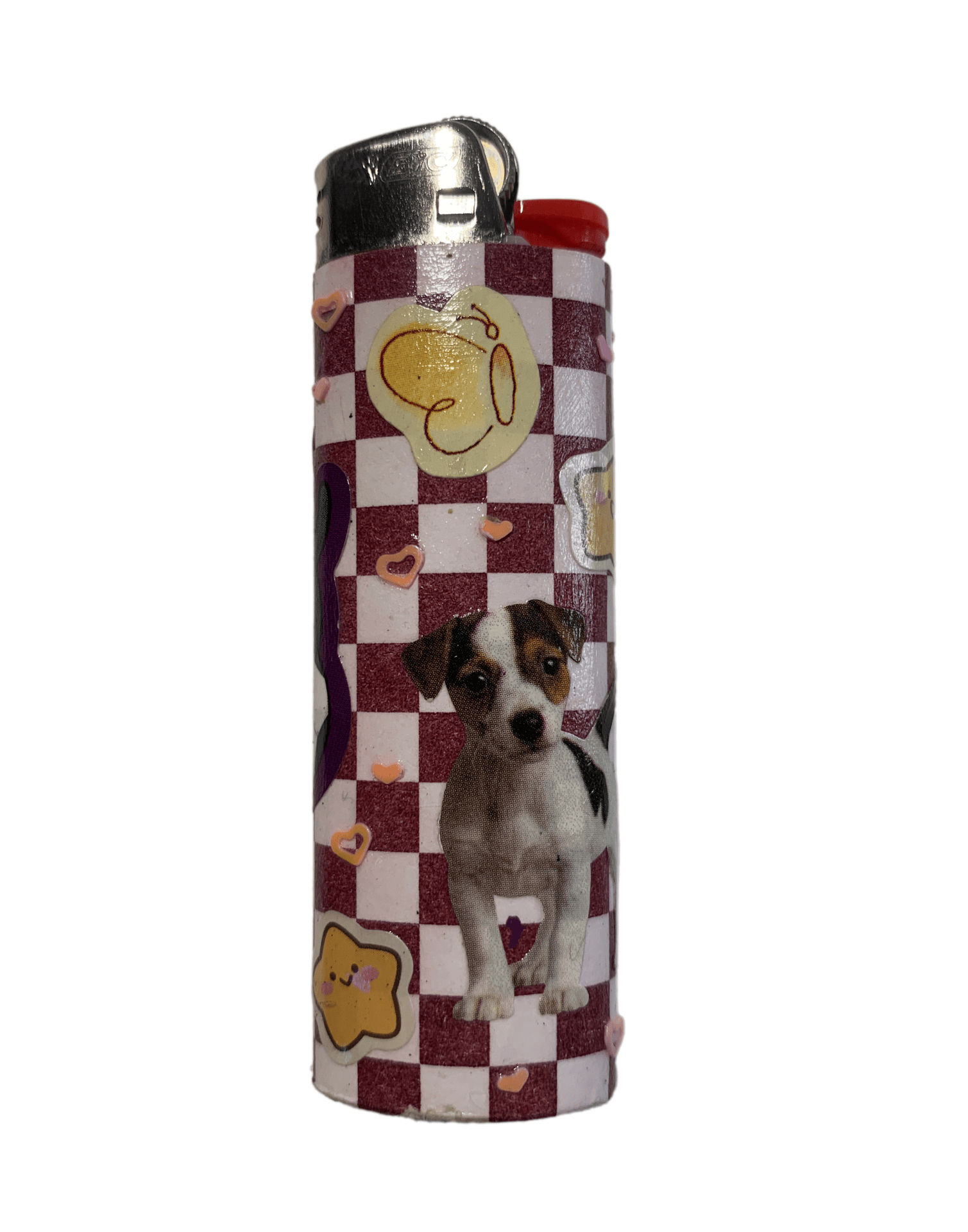 dog themed decorated lighter
