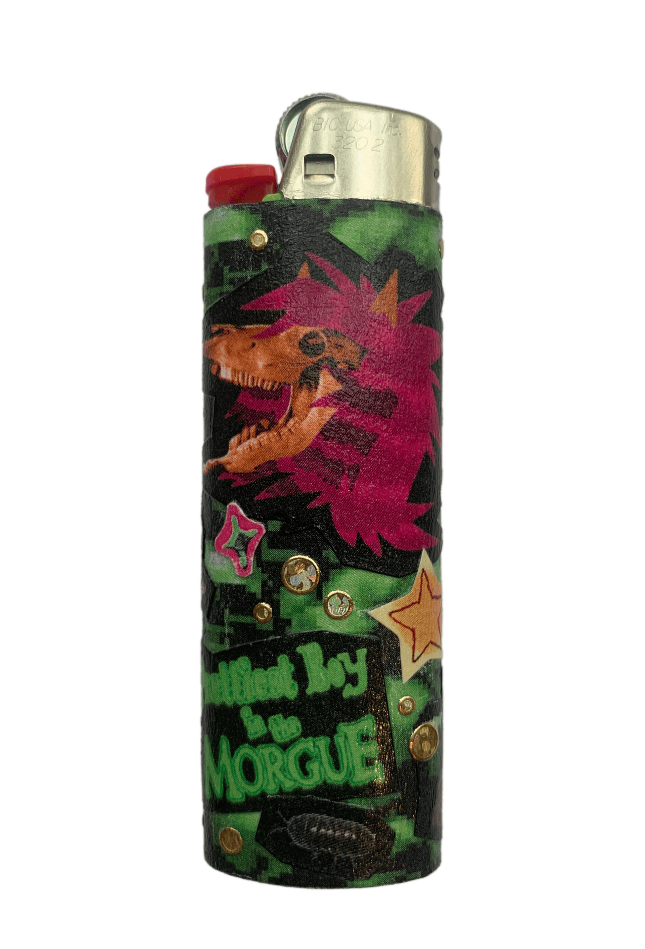 zombie core decorated lighter