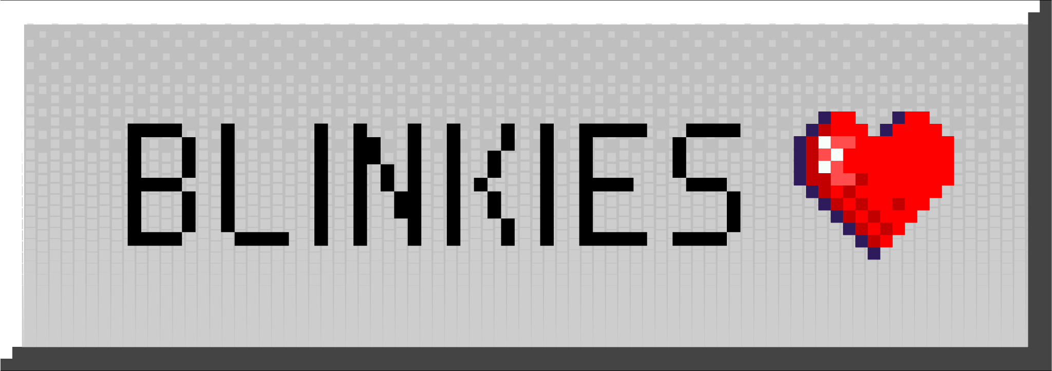 Blinkies button