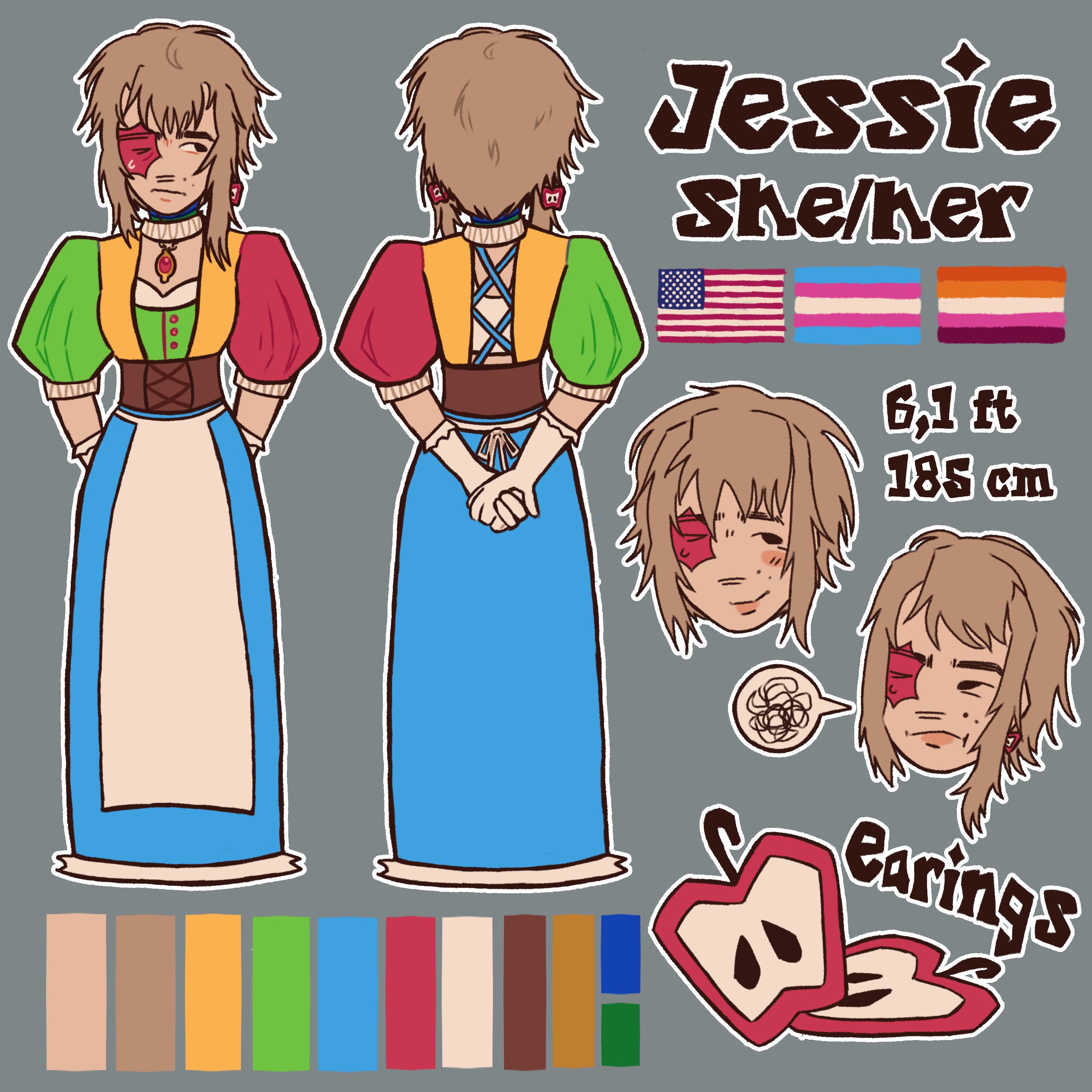 Jess OC sheet