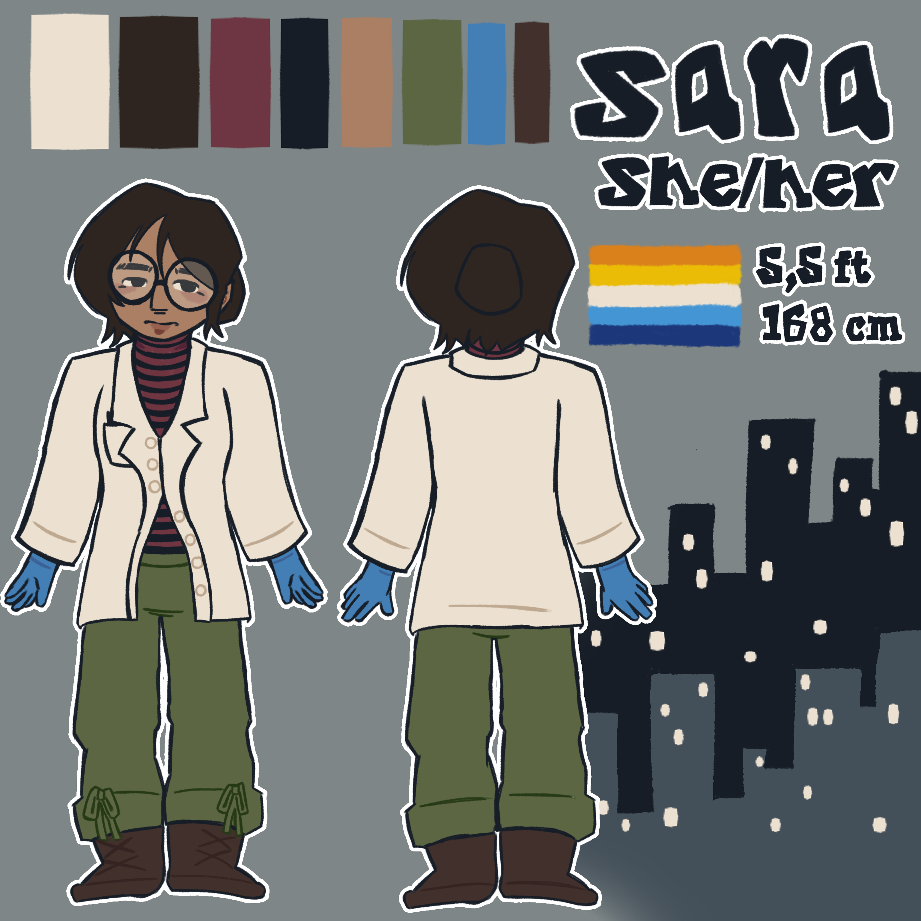 Sara OC sheet