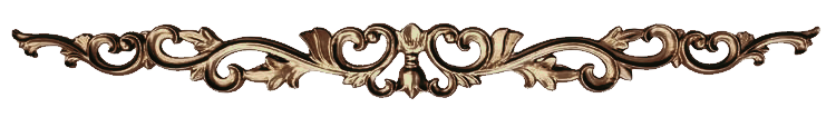 Ornamental gold filigree