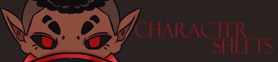 Character Sheets