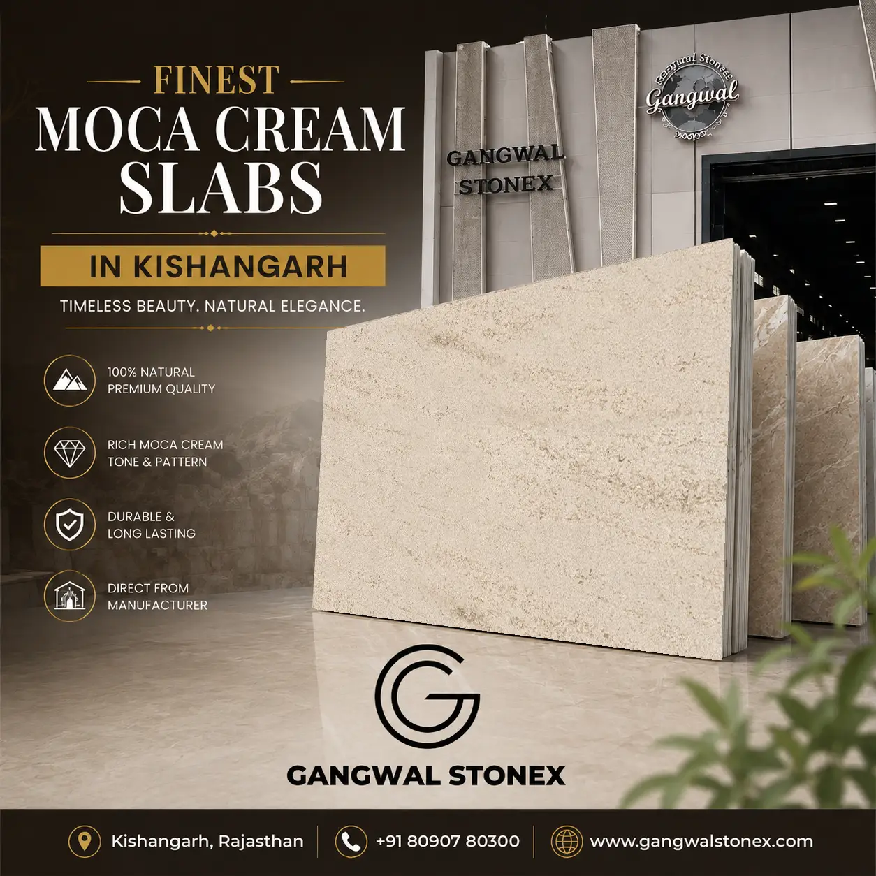 Manufacturers and Suppliers Of Moca Cream Marble