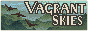 Alternative pixel art banner for the Vagrant Skies website.