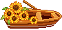 sunflower boat