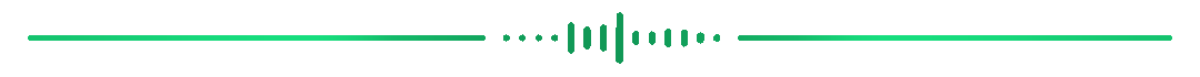 A green divider representing a speaker