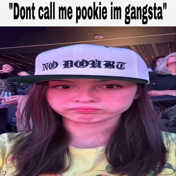dont call me pookie im gangsta