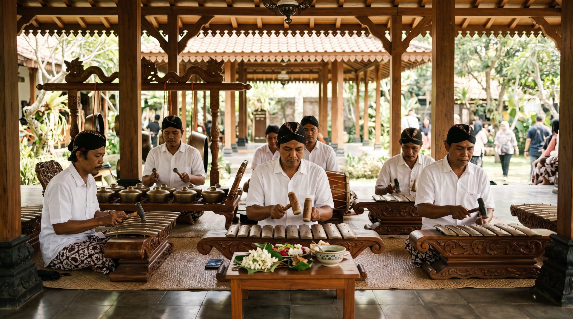 Traditional Javanese Gamelan Ensemble Performance