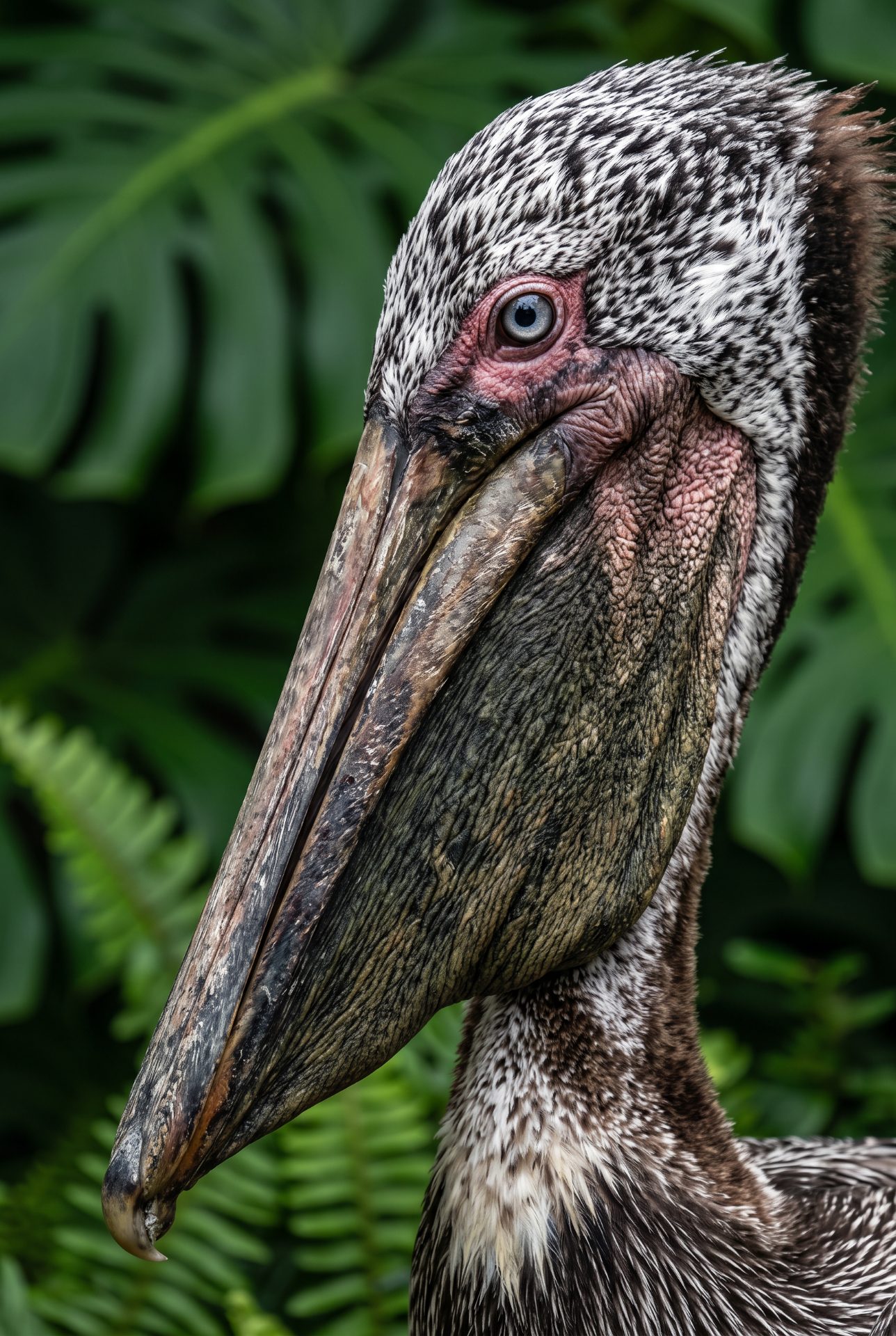 Brown Pelican Macro Portrait