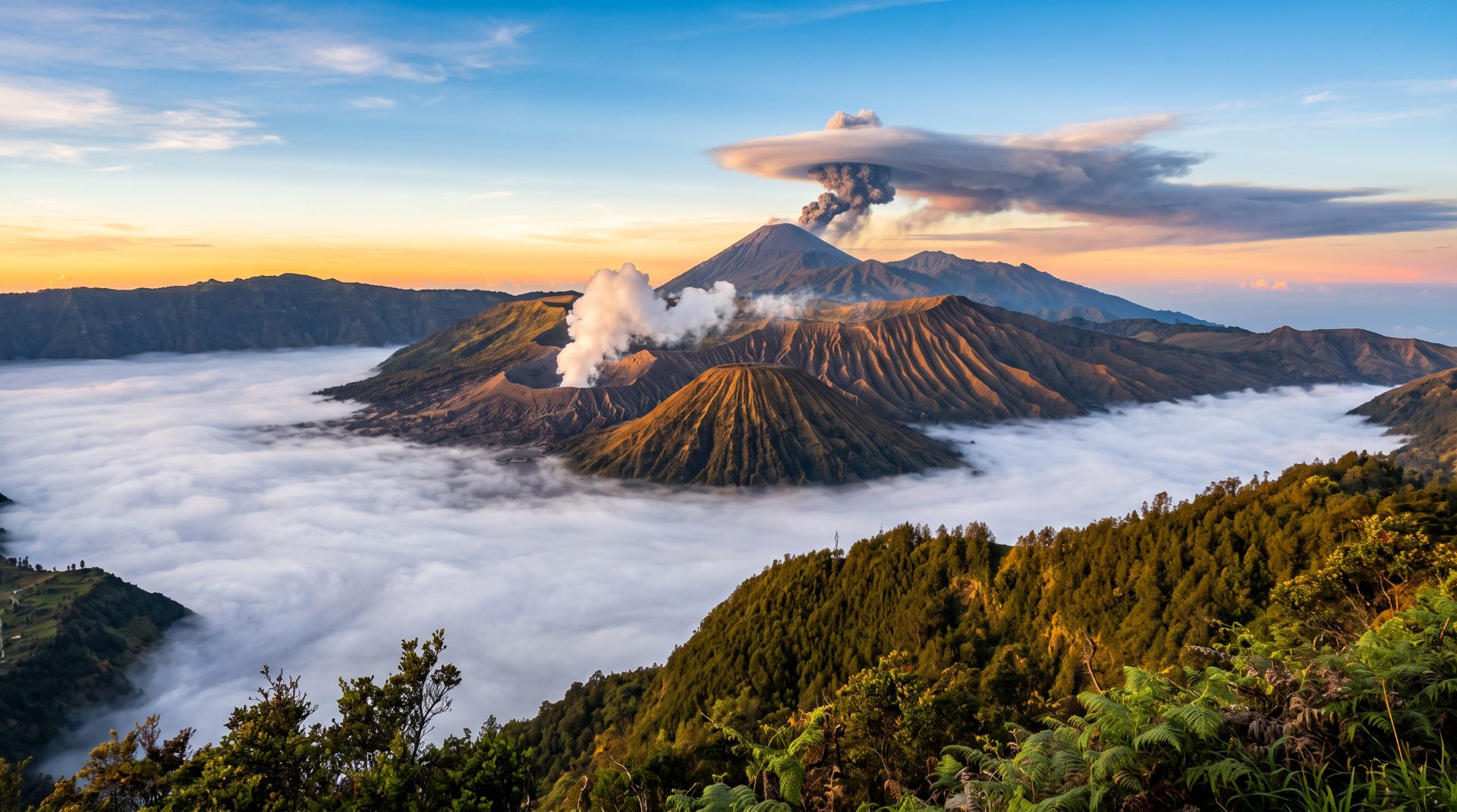 Mount Bromo at Dawn
